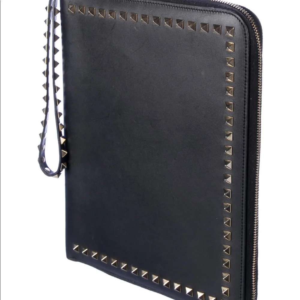 VALENTINO Rockstud Leather iPad Case - Picture 4 of 6